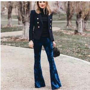Band of Gypsies Velvet Flare Flare Pants